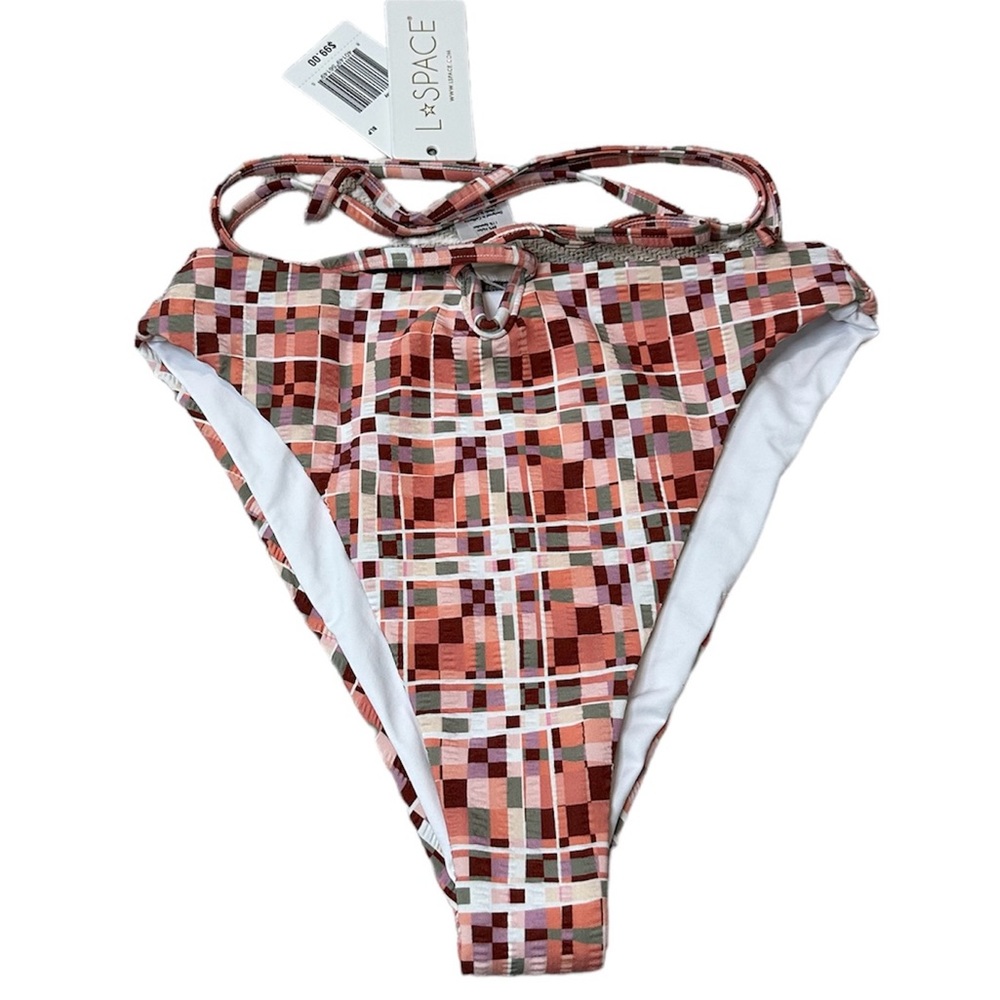 NEW L*SPACE Swim Joy Bitsy Bikini Bottom Size Small NWT